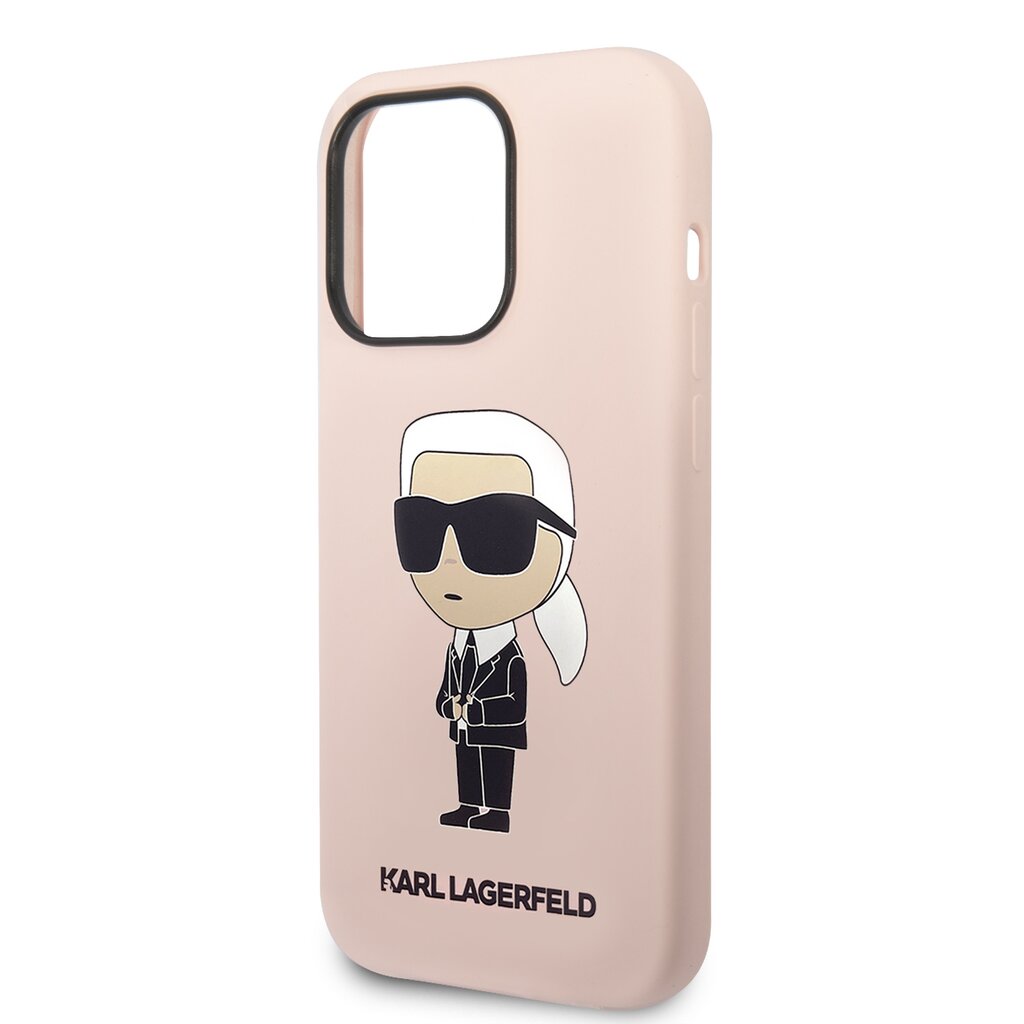Karl Lagerfeld Liquid Silicone Ikonik NFT kaina ir informacija | Telefono dėklai | pigu.lt