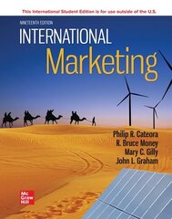 International Marketing ISE 19th edition цена и информация | Книги по экономике | pigu.lt