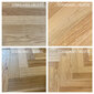 Dvisluoksnės ąžuolo plokštės, 11x100x1000 mm, Natural Wax Standard/Rustic kaina ir informacija | Laminuotos grindys | pigu.lt