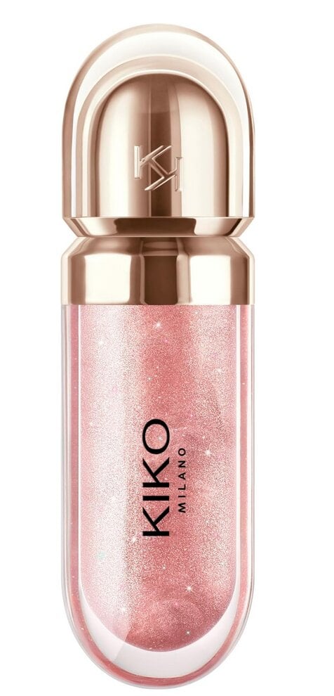 Drėkinantis lūpų blizgis Kiko Hydra 3D Hydra Lipgloss, 43 Timeless Rose, 6.5ml kaina ir informacija | Lūpų dažai, blizgiai, balzamai, vazelinai | pigu.lt