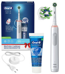 Oral-B Pro 3 3800 цена и информация | Электрические зубные щетки | pigu.lt