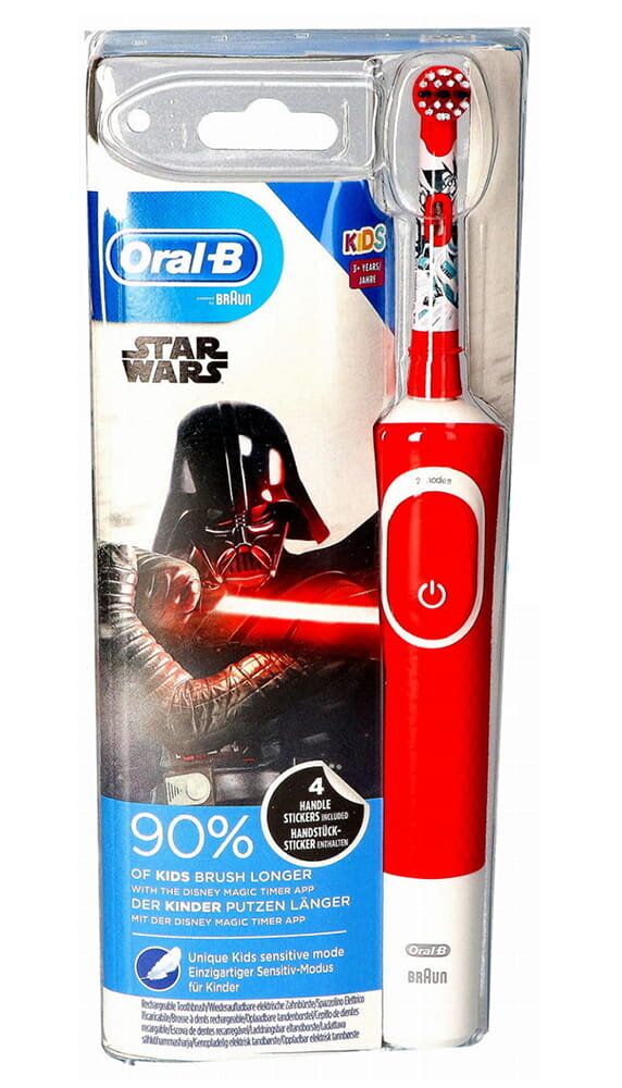 Oral B Vitality Star Wars kaina ir informacija | Elektriniai dantų šepetėliai | pigu.lt