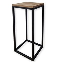 Stalas-konsolė Loft Decorates, rudas/juodas цена и информация | Столы-консоли | pigu.lt