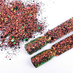 Efektas nagų dekoravimui Glitter Bomb Effect Nr 04 kaina ir informacija | Manikiūro, pedikiūro priemonės | pigu.lt