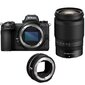 Nikon Z 7II + Nikkor Z 24-200mm f/4-6.3 VR + FTZ II Mount adapter kaina ir informacija | Skaitmeniniai fotoaparatai | pigu.lt