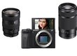 Sony A6600 ILCE-6600/B + 16-50mm + 55-210mm kaina ir informacija | Skaitmeniniai fotoaparatai | pigu.lt