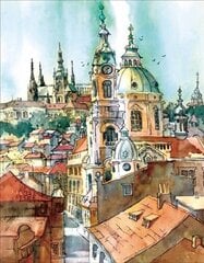 Deimantinė mozaika su rėmeliu TM Varvikas - Towers of the Old Town LG063e 40x50 cm kaina ir informacija | Deimantinės mozaikos | pigu.lt