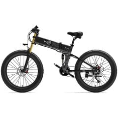 Электровелосипед Bezior X Plus, 26", черный, 1000 Вт, 17,5 Ач цена и информация | Электровелосипеды | pigu.lt