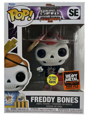 Funko POP! Heavy Metal Freddy Bones Exclusive kaina ir informacija | Žaidėjų atributika | pigu.lt