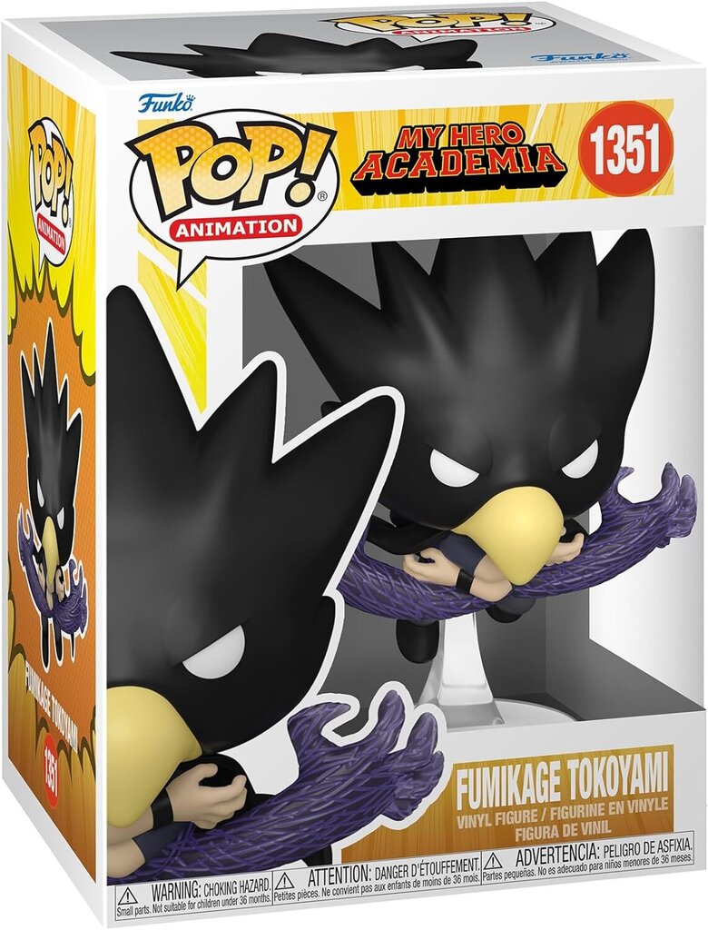 Funko POP! My Hero Academia Fumikage Tokoyami kaina ir informacija | Žaidėjų atributika | pigu.lt