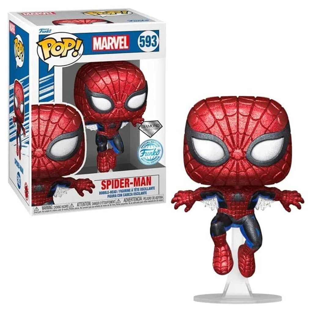 Funko POP! Marvel Spider-Man Exclusive kaina ir informacija | Žaidėjų atributika | pigu.lt