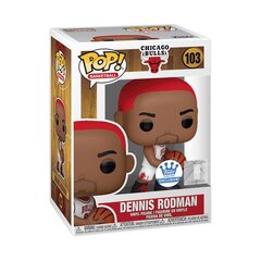 Funko POP! NBA Chicago Bulls Dennis Rodman Exclusive kaina ir informacija | Žaidėjų atributika | pigu.lt