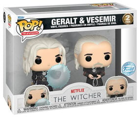 Funko POP! The Witcher Geralt & Vesemir Exclusive kaina ir informacija | Žaidėjų atributika | pigu.lt