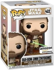 Фигурка Funko POP! Star Wars Qui-Gon Jinn (Tatooine) Exclusive цена и информация | Атрибутика для игроков | pigu.lt