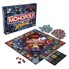 Stalo Žaidimas Monopoly Spider-Man, EN kaina ir informacija | Stalo žaidimai, galvosūkiai | pigu.lt