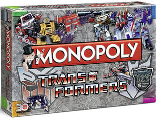 Stalo Žaidimas Monopoly Transformers, EN kaina ir informacija | Stalo žaidimai, galvosūkiai | pigu.lt