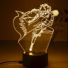  Лампа 3D Led Naruto цена и информация | Детали интерьера | pigu.lt