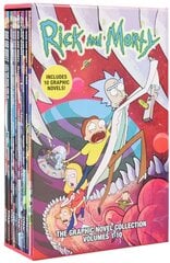 Komiksas Manga Rick and Morty 10 Pack kaina ir informacija | Komiksai | pigu.lt