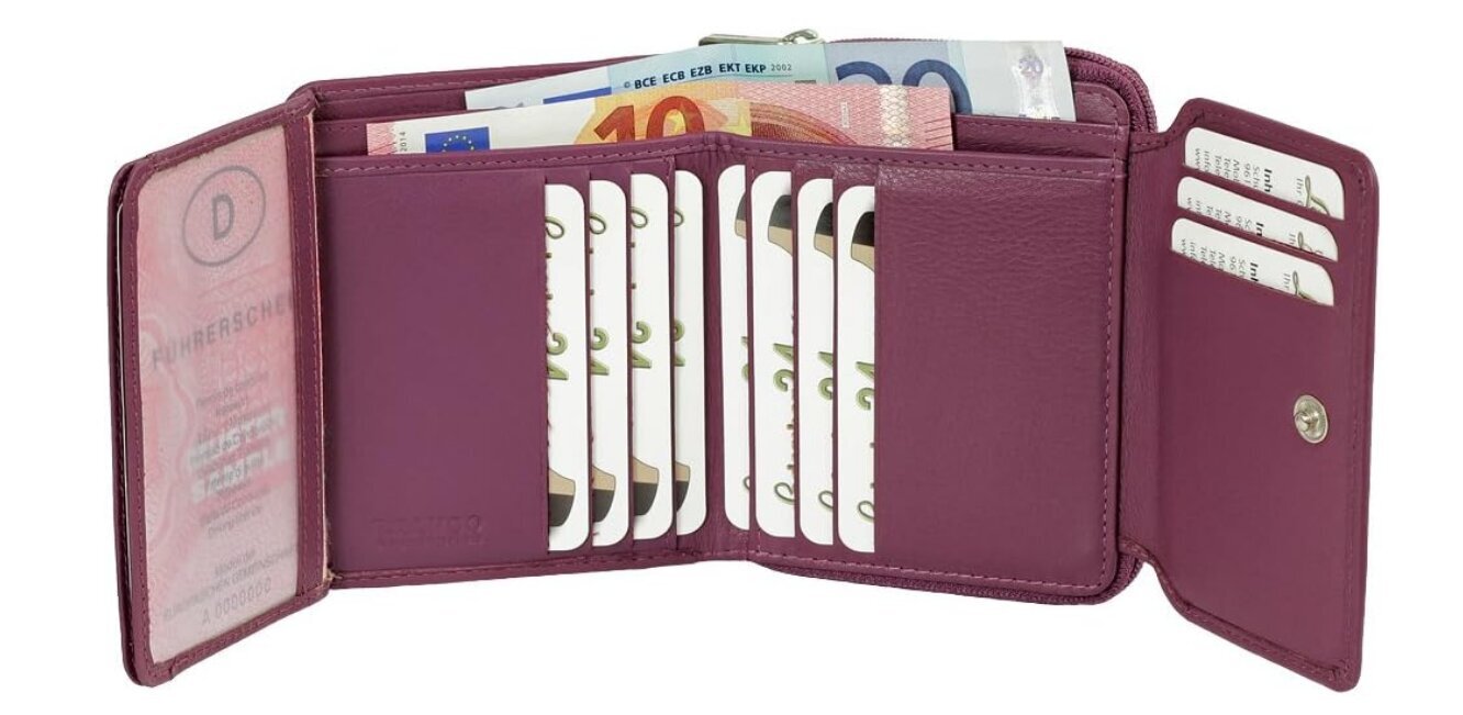 Branco moteriška odinė piniginė kaina ir informacija | Piniginės, kortelių dėklai moterims | pigu.lt