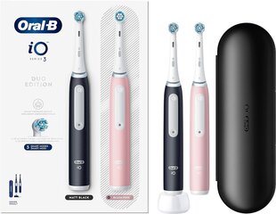 Oral-B iO3 Duo Edition kaina ir informacija | Elektriniai dantų šepetėliai | pigu.lt