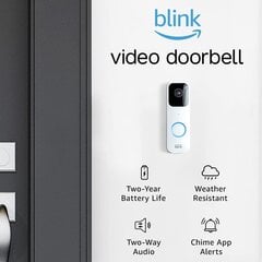 Камера видеонаблюдения Blink Video Doorbell + Sync Module 2 цена и информация | Камеры видеонаблюдения | pigu.lt