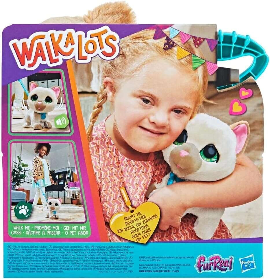 Interaktyvus pliušinis žaislas Hasbro FurReal Walkalot kaina ir informacija | Žaislai mergaitėms | pigu.lt