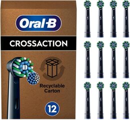 Насадки Oral-B EB50RX Pro Cross Action White на зубную щетку (6 шт.) цена и информация | Насадки для электрических зубных щеток | pigu.lt
