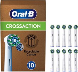 Насадки Oral-B EB50RX Pro Cross Action White на зубную щетку (6 шт.) цена и информация | Насадки для электрических зубных щеток | pigu.lt