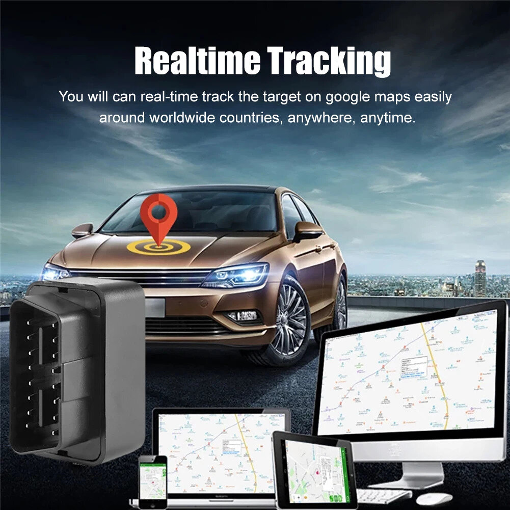 4G GPS sekiklis Sinotrack OBD mini цена и информация | Automobilių 12V el. priedai | pigu.lt