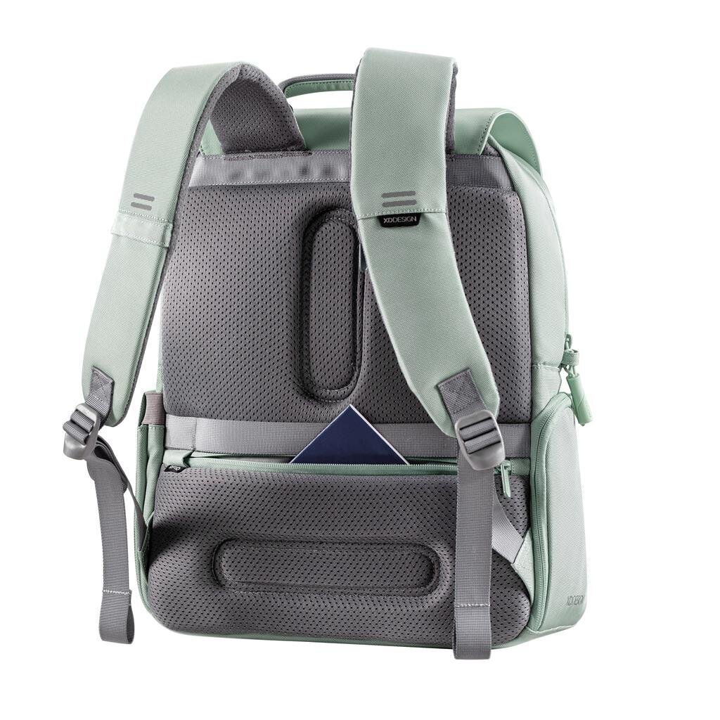 Laisvalaikio kuprinė XD design Bobby Soft Daypack 15 l, žalia kaina ir informacija | Kuprinės ir krepšiai | pigu.lt