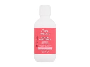 Шампунь для окрашенных волос Wella Professionals Invigo Color Brilliance Shampoo для женщин, 100 мл цена и информация | Шампуни | pigu.lt