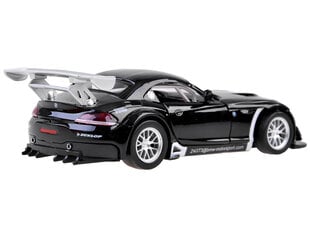 Metalinis BMW Z4 GT3 automobilis, juodas kaina ir informacija | Žaislai berniukams | pigu.lt
