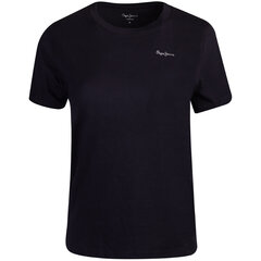 Pepe Jeans marškinėliai moterims 84209, juodi kaina ir informacija | Marškinėliai moterims | pigu.lt