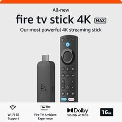 Amazon Fire TV Stick 4K Max 2023 г. цена и информация | Аксессуары для телевизоров и Smart TV | pigu.lt