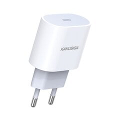 Зарядное устройство KAKUSIGA KSC-541 PD | 25 Вт | USB-C белый цена и информация | Зарядные устройства для телефонов | pigu.lt