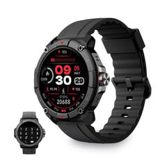 Ksix Compass Black kaina ir informacija | Išmanieji laikrodžiai (smartwatch) | pigu.lt