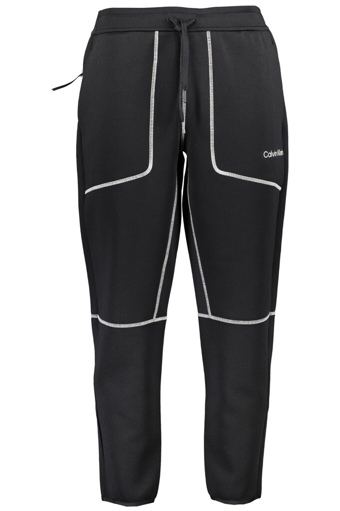 Calvin Klein kelnės vyrams 00GMF3P615, juodos kaina ir informacija | Vyriškos kelnės | pigu.lt