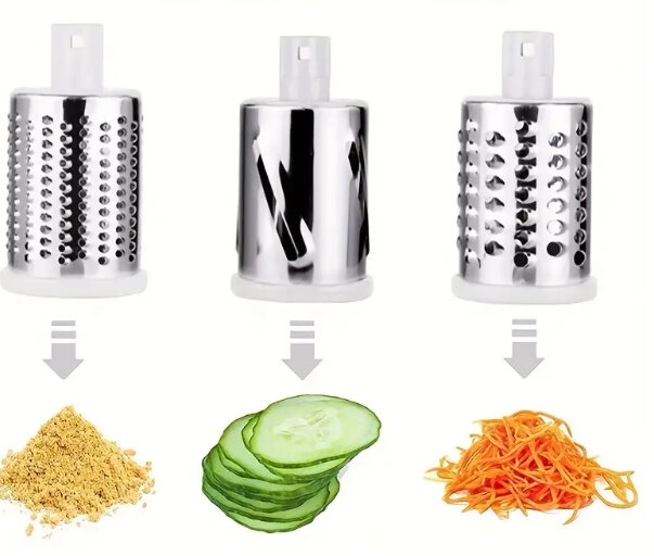 Daugiafunkcinė daržovių pjaustyklė, balta kaina ir informacija | Virtuvės įrankiai | pigu.lt