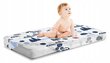 Babymam vaikiška paklodė su guma, 120x60 cm kaina ir informacija | Patalynė kūdikiams, vaikams | pigu.lt