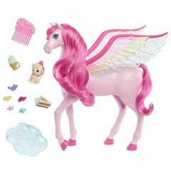 Lėlės Barbės Pegasas su priedais Barbie, HLC40, rožinis, 10d цена и информация | Игрушки для девочек | pigu.lt