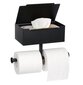 Tualeto popieriaus laikiklis su drėgnų servetėlių dėžute цена и информация | Vonios kambario aksesuarai | pigu.lt