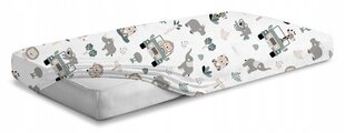 Babymam детская простынь на резинке, 120х60 цена и информация | Детское постельное бельё | pigu.lt
