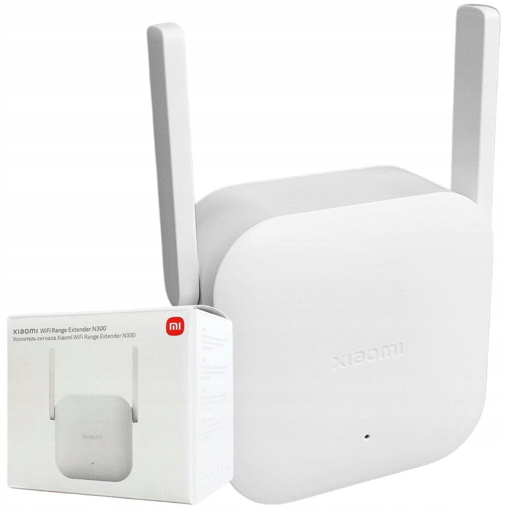 Xiaomi WiFi Range Extender N300 DVB4398GL цена и информация | Maršrutizatoriai (routeriai) | pigu.lt