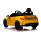 Vienvietis vaikiškas elektromobilis Lean cars BMW M4, geltonas kaina ir informacija | Elektromobiliai vaikams | pigu.lt
