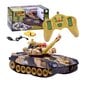 Radijo bangomis valdomas tankas RC War Tank - rudas kaina ir informacija | Žaislai berniukams | pigu.lt