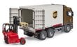 Žaislinis siuntų sunkvežimis Scania Super Ups 560R Bruder 03582 kaina ir informacija | Žaislai berniukams | pigu.lt