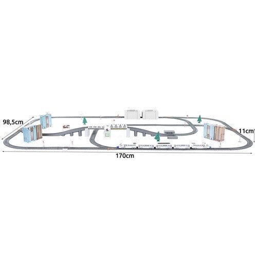 Elektrinis traukinys vaikams kaina ir informacija | Lavinamieji žaislai | pigu.lt