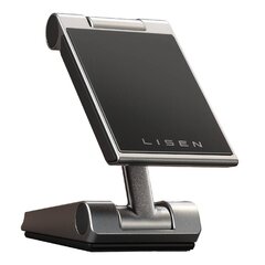 Magnetic holder Lisen, for dashboard (black) цена и информация | Держатели для телефонов | pigu.lt