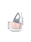 Kriauklės kempinės stovas rožinės spalvos kaina ir informacija | Virtuvinių plautuvių ir maišytuvų priedai | pigu.lt