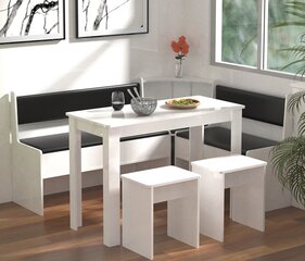 Valgomojo stalas VCM, baltas kaina ir informacija | Virtuvės ir valgomojo stalai, staliukai | pigu.lt